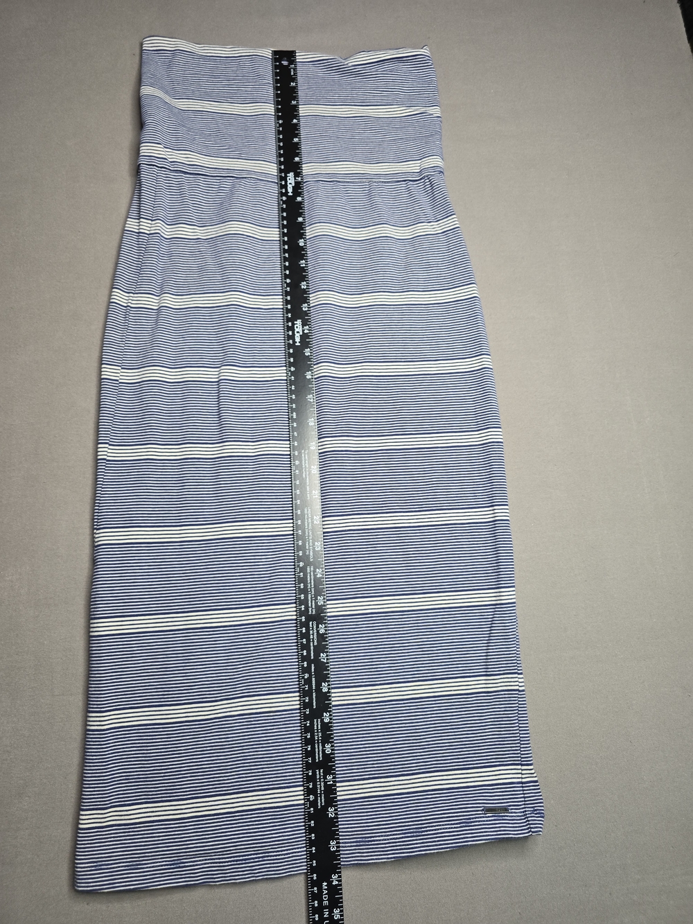 Roxy Blue and White Striped Knit Top - Picture 6 of 7